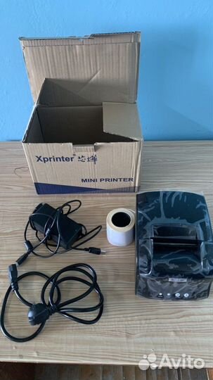 Термопринтер для печати этикеток xprinter 365 b