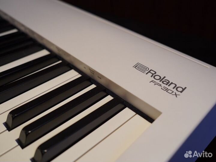 Цифровое Пианино Roland FP-30X (Черное, Белое) NEW