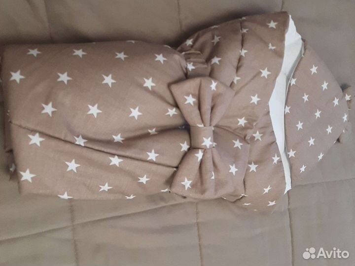 Одеяло на выписку для мальчика зимний