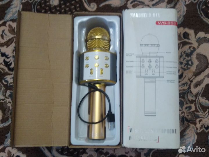 Микрофон караоке WS-858