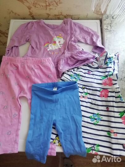 Детская одежда для девочек пакетом