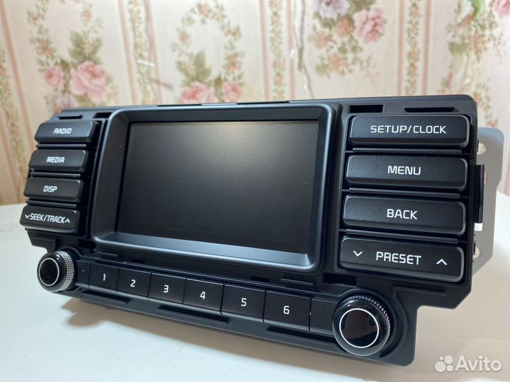 Продам штатную магнитолу на кия Рио 4