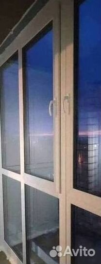 Остекление окон и балконов пвх