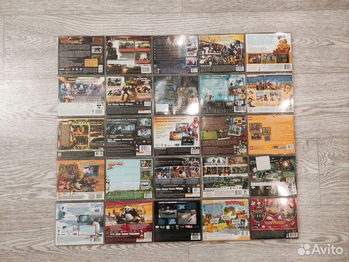 Игры по кино и мультфильмам комплектом (25 штук)