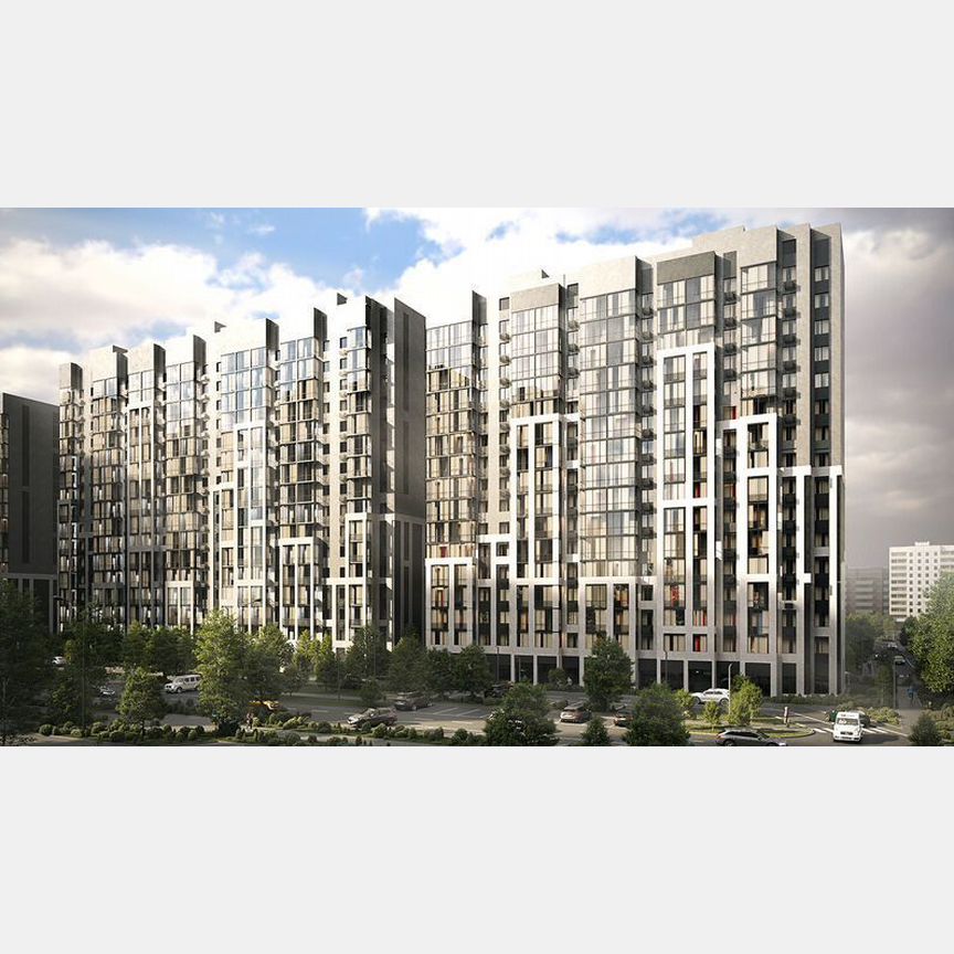1-к. квартира, 35,1 м², 3/15 эт.