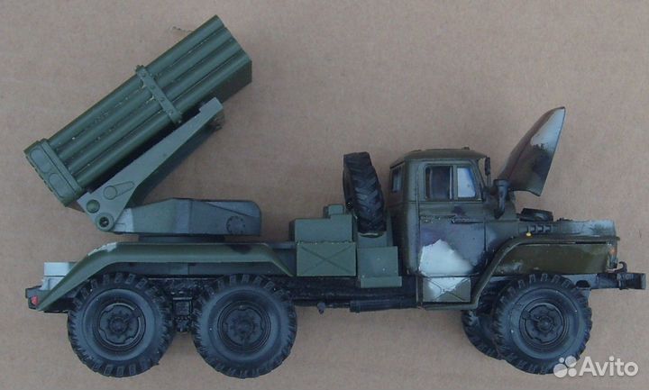 Модель бм - 21 (Град) 1:43