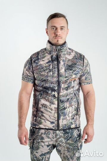 Жилет King Hunter warm light Camo Gray