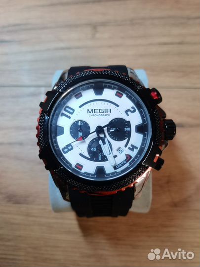 Мужские наручные часы Megir Chronograph