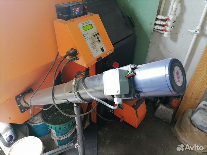 Автоматическая пеллетная горелка рв-10/20