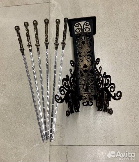 Шампура с подставкой