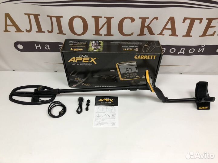 Металлоискатель garrett ACE apex 6,5x11