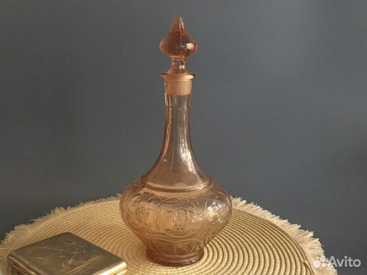 Стеклянный графин СССР