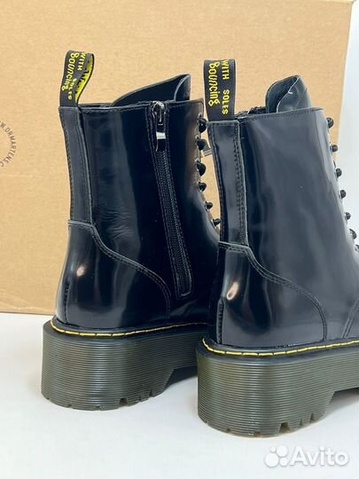 Ботинки Dr Martens на платфоме Осенние