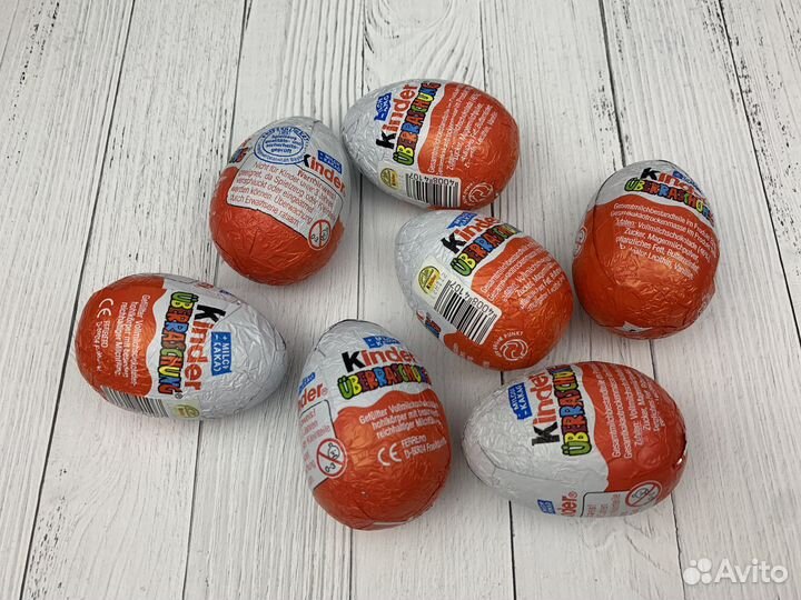 Единички фигурки Киндер от 70 руб. шт
