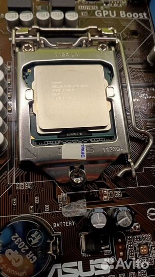 Процессор 1155 pentium g850, i3 3240, i5 2500K