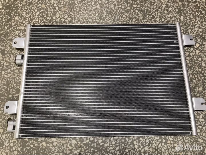 Радиатор кондиционера на renault logan 1