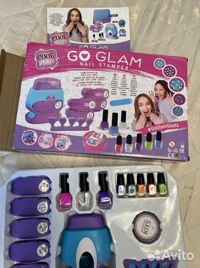 Детские наборы для маникюра GO glam nail stamper