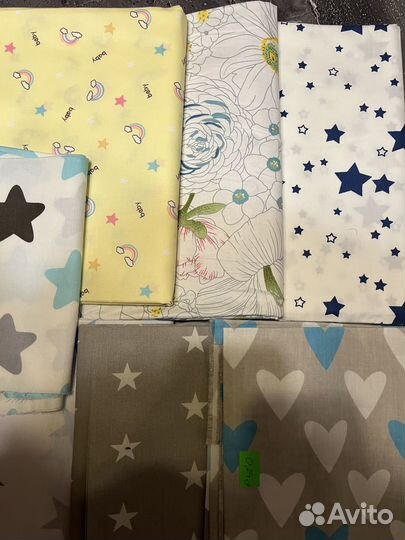 Ткань отрез хлопок