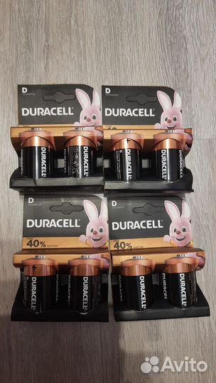 Батарейки duracell LR20
