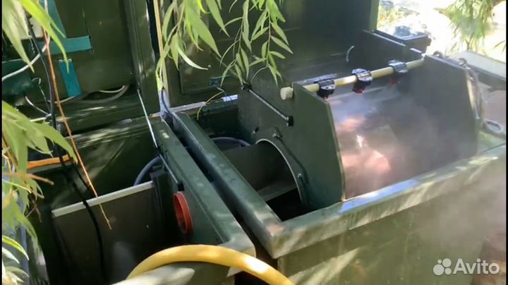 Барабанный фильтр для пруда “VodoMan”