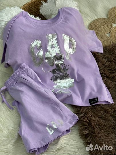 Костюм с шортами для девочки 98