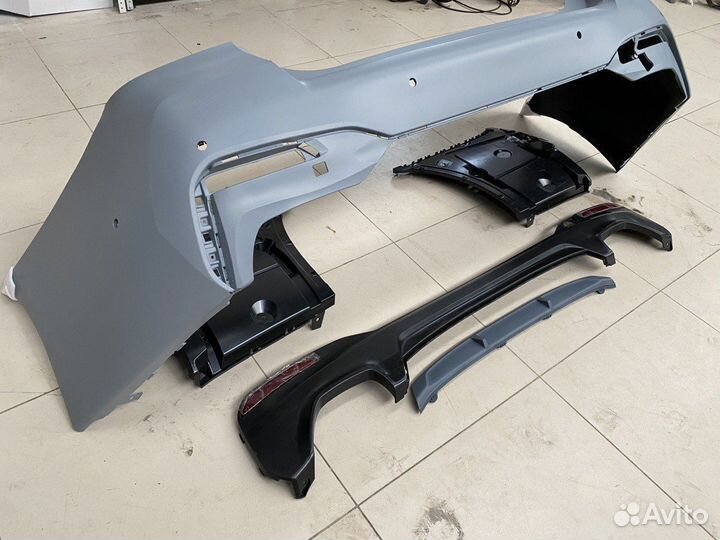 Задний бампер в сборе Мтех BMW G30