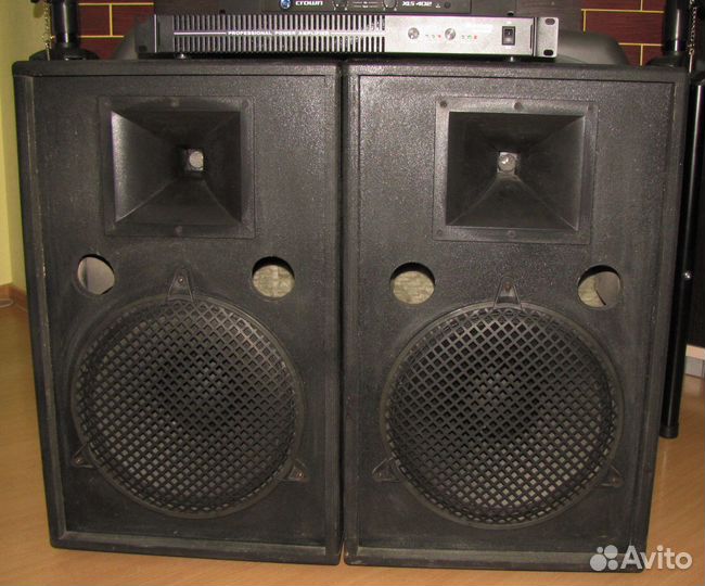 Колонки F-Audio 1000W 2ш Усилитель Микшер Микрофон