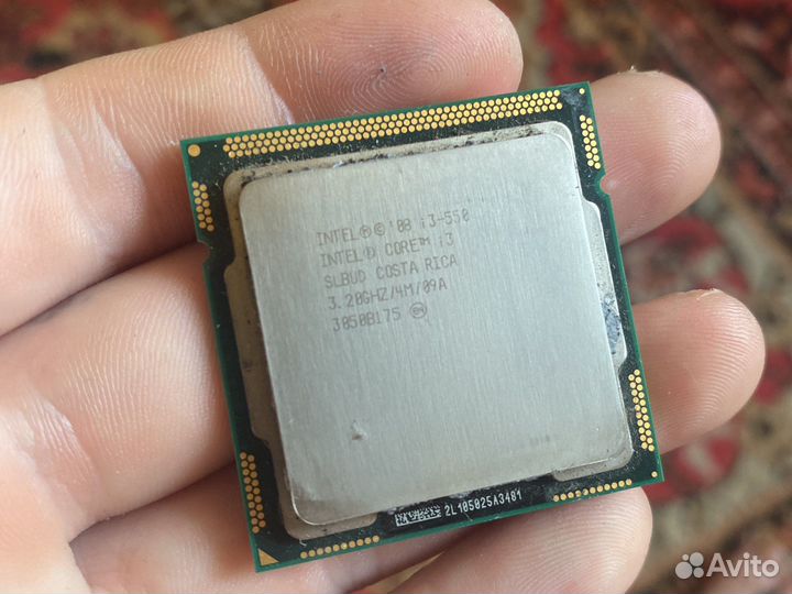Intel core i3 550