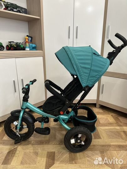 Трехколесный велосипед с родительской ручкой