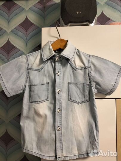 Рубашка детская для мальчиков