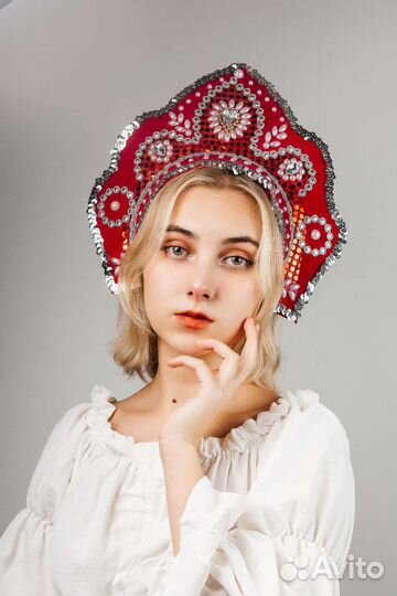 Кокошники русские народные новогодние