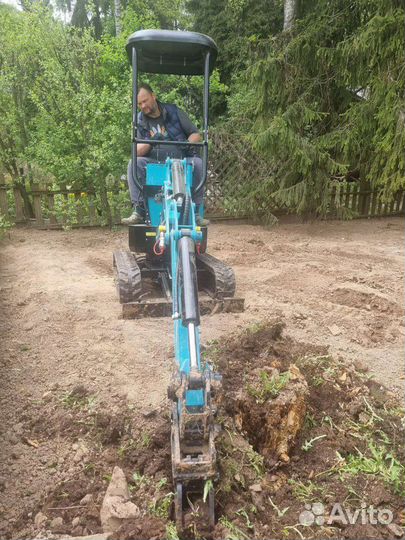 Услуги мини экскаватора,копка,земляные работы