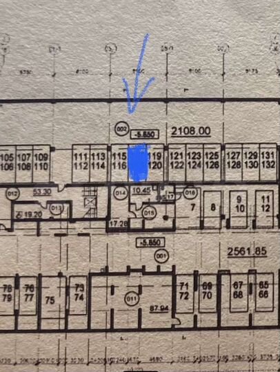 Машиноместо, 18 м²