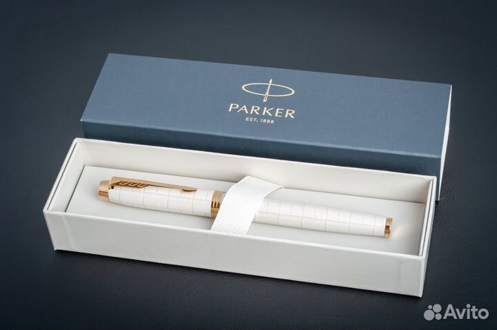 Новая Ручка роллер Parker IM Premium Pearl GT