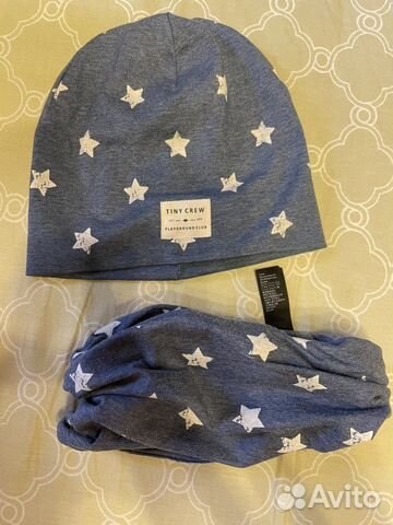 Шапочка и снуд hm 98-104