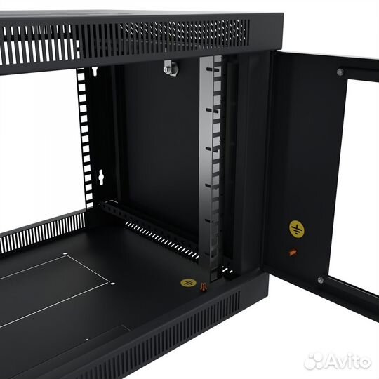 RC19 шрн-Э-6.45 G-BK Шкаф телекоммуникационный нас