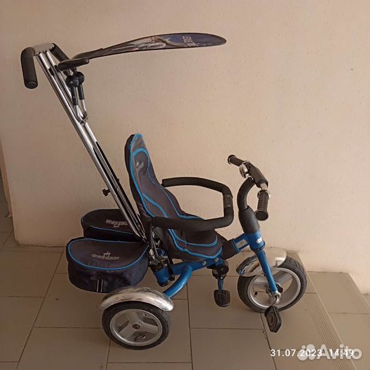 Детский велосипед с ручкой бу