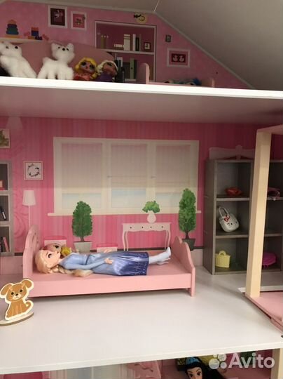 Домик кукольный Paremo «Мечта «с мебелью