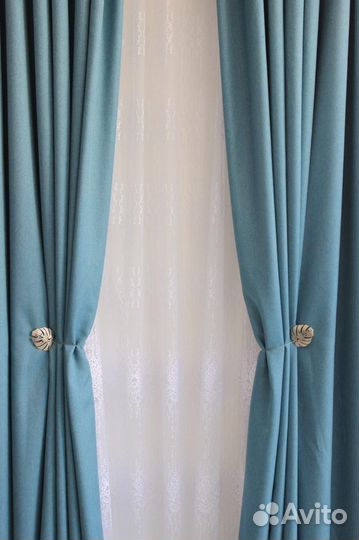 Шторы готовые рогожка