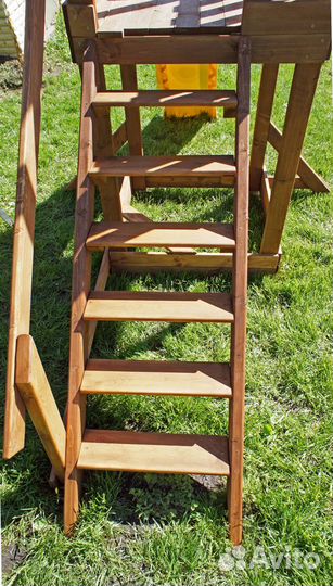 Деревянная площадка с оплатой по факту