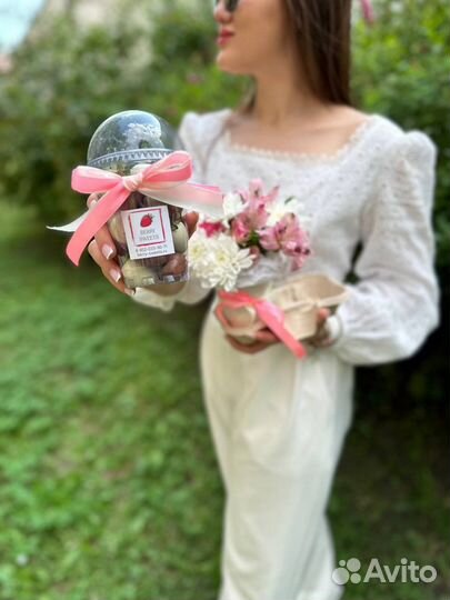 Клубника в шоколаде стаканчик