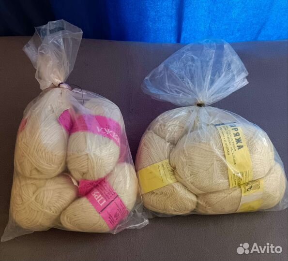 Пряжа чистошерстяная СССР