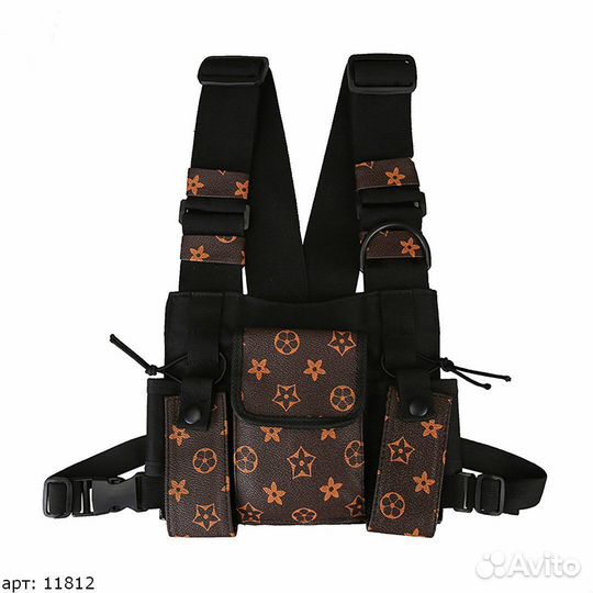 Louis vuitton броник коричневый