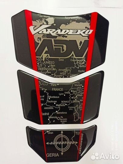 Honda varadero, накладки на бак