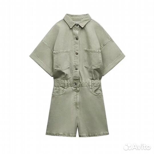 Комбинезон джинсовый женский zara