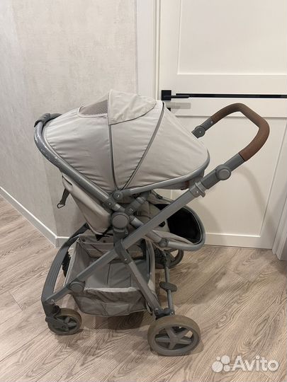 Коляска трансформер 2 в 1 Happy baby linda grey