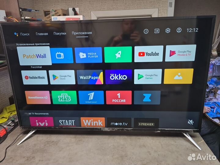 Телевизор 50дюймов SMART
