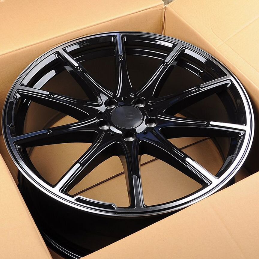 Диски на Brabus KoKo Kuture 1117 8.5x20/5x112 D66.6 ET35 Gloss Black With Polish литой