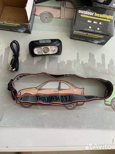 Налобный фонарик 500 LM