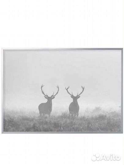 Картина бьеркста олени в тумане икеа IKEA